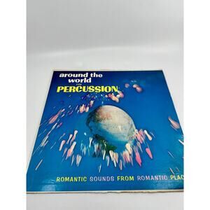 IRV COTTLER "Around The World In Percussion" Vinyl LP Somerset SF-13900